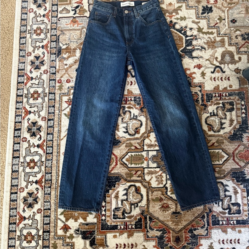 Dark Blue Denim Jeans
